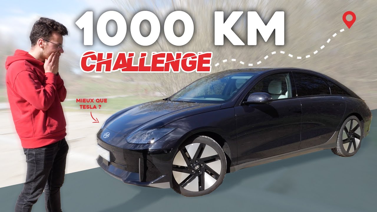 Je traverse la France en IONIQ 6 ! (je suis choqué.)
