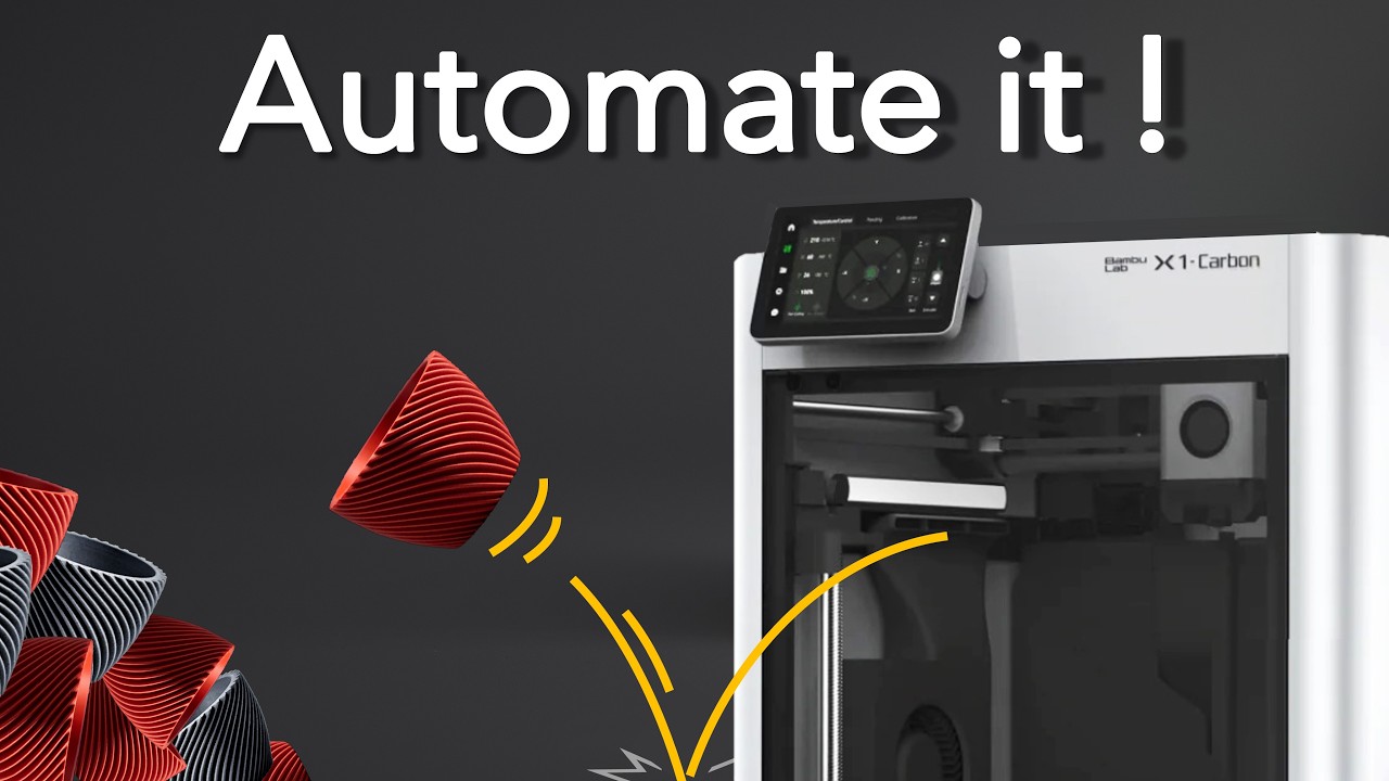 Automate your Bambu Lab P1 & X1! Free & Easy