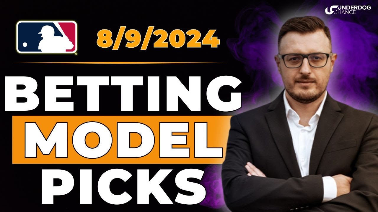 Data-Driven MLB Picks Today - 8/9/2024 | ROAD TO +30 UNITS with MLB Betting Model Projections