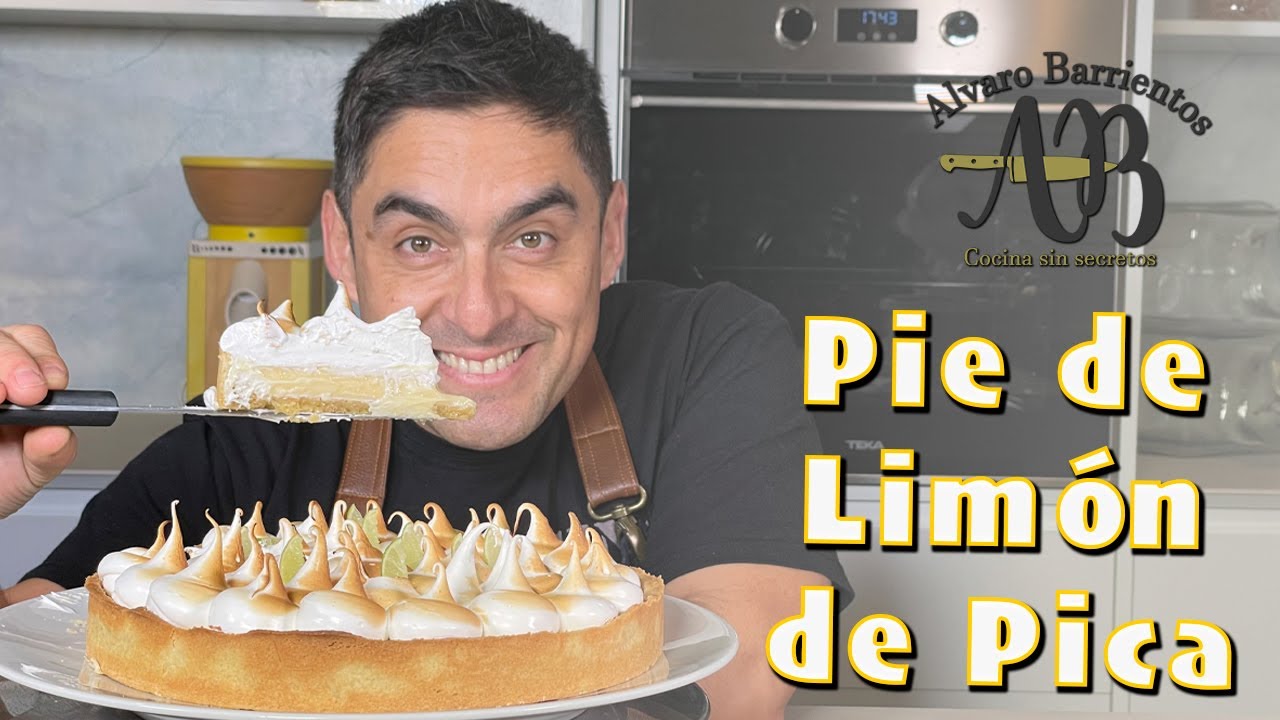 PIE DE LIMÓN DE PICA - RECETA MARAVILLOSA. PIE DE LIMÓN EN CASA - ALVARO BARRIENTOS