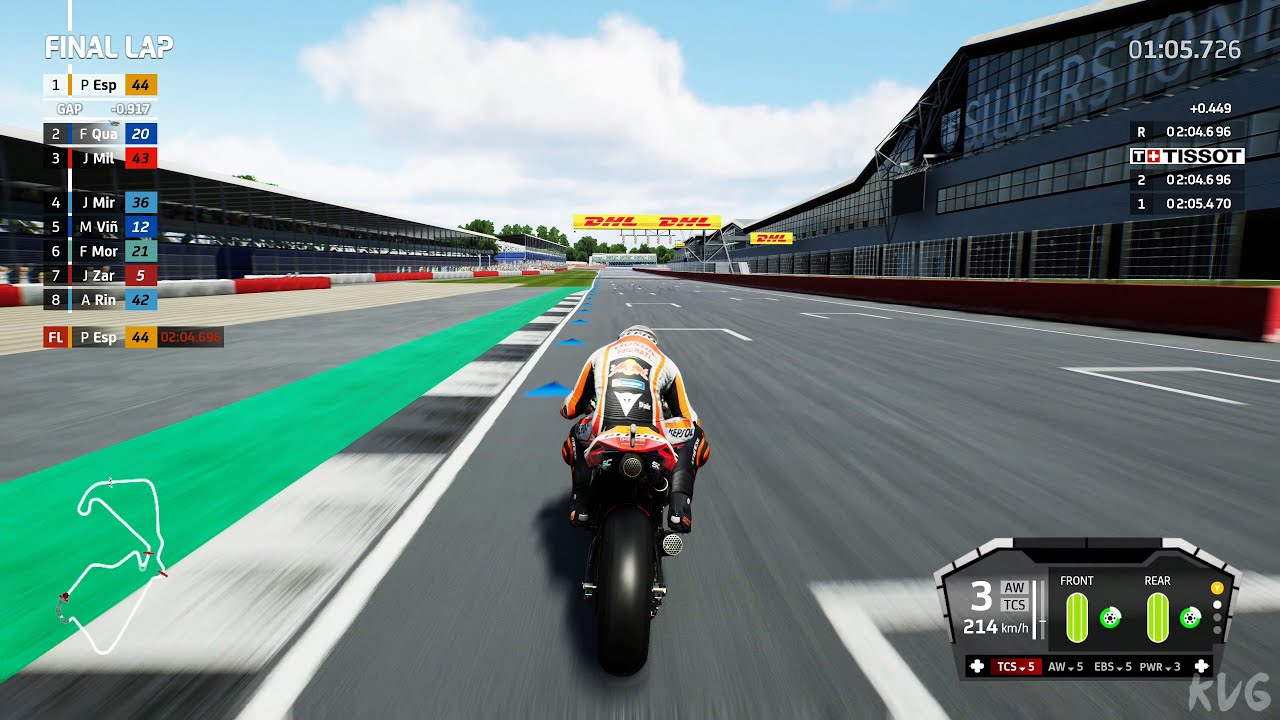 MotoGP 21 - Silverstone Circuit (BritishGP) - Gameplay (PC UHD) [4K60FPS]