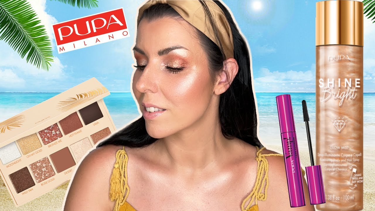 NYÁRI BRONZOS SMINK & RAGYOGÓ BŐR | PUPA Shine Bright új kollekcióval