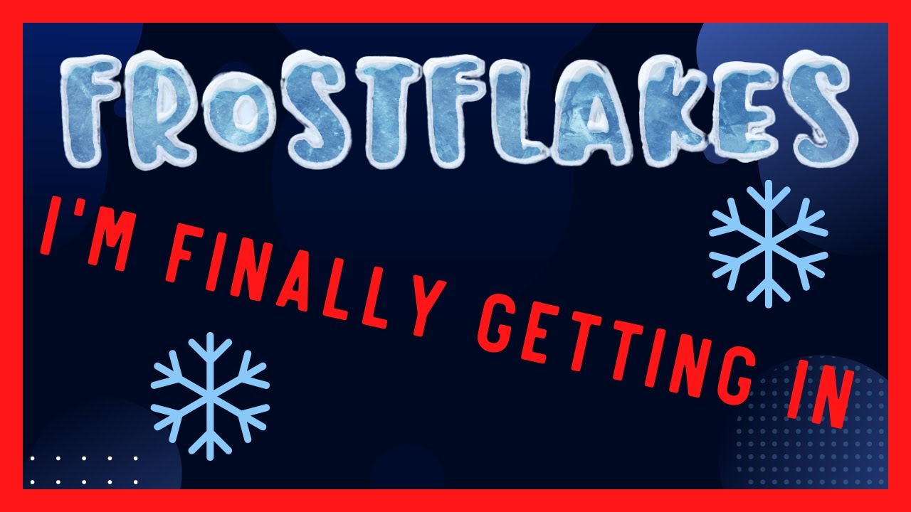 Frostflakes - Cryptocurrency Passive Income 2022 - I'm Finally Getting In