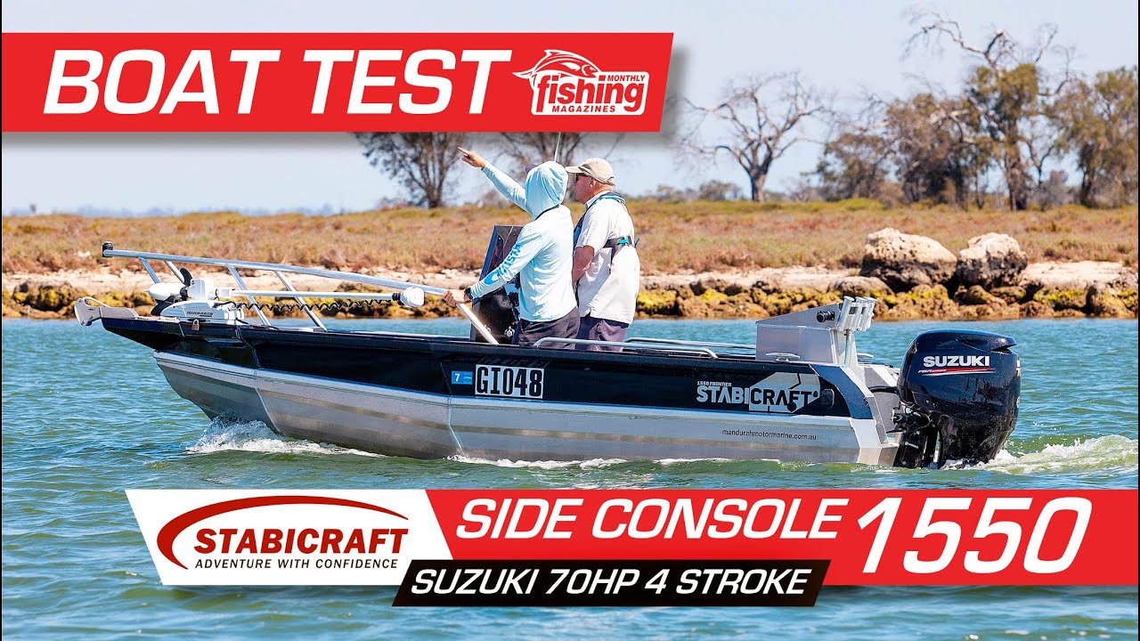 Протестировано | Боковая консоль Stabicraft 1550 с Suzuki 70