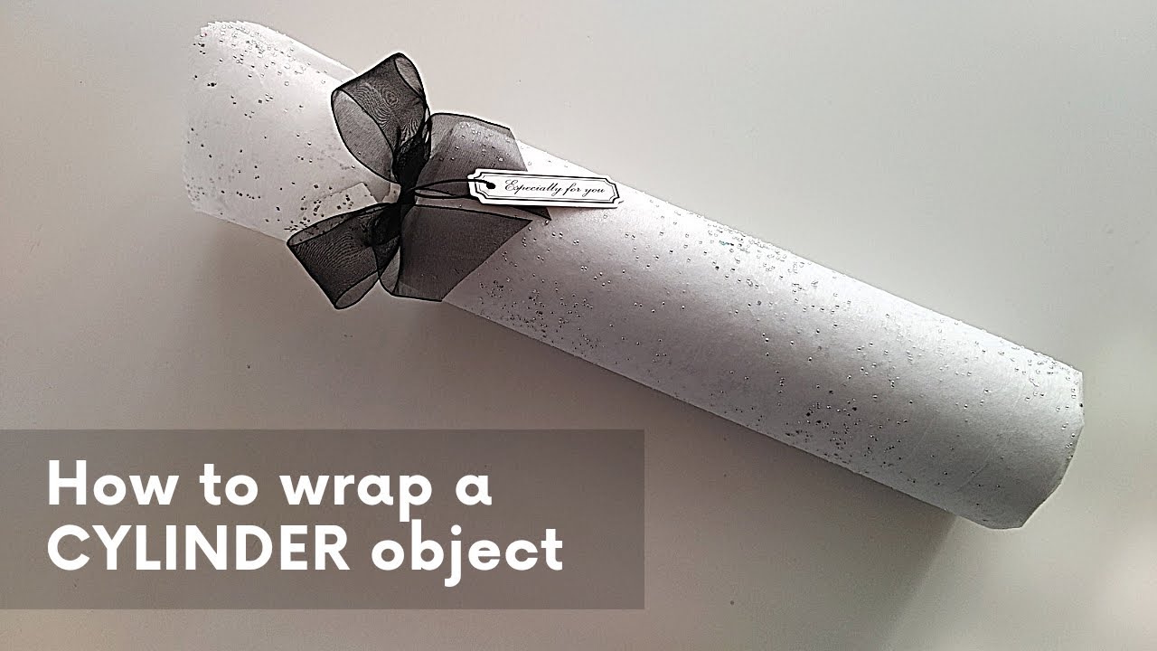 How to wrap a cylinder object +  원통형포장 2 + 디퓨져포장