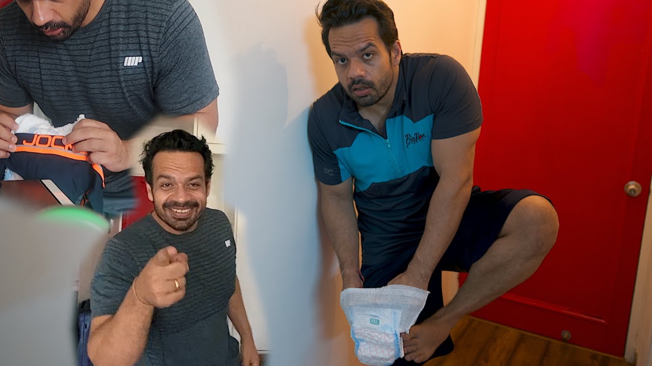 33 year Old took the Diaper Challenge
