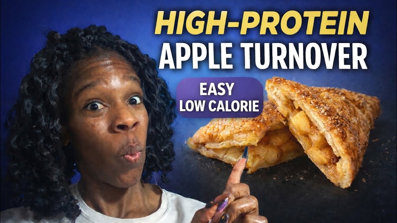 Easy Low-Calorie Apple Turnover for Weight Loss