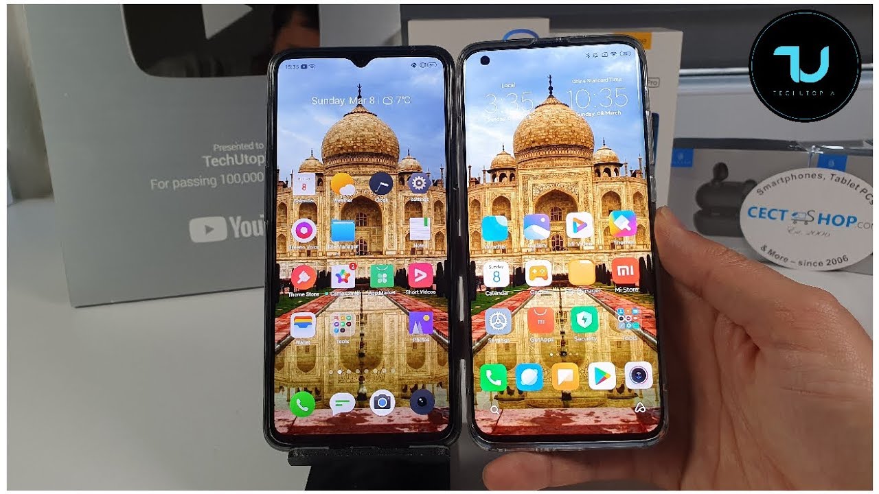 Xiaomi Mi 10 vs Realme X2 Pro Camera comparison/Screen/Size/Sound Speakers/Design! review