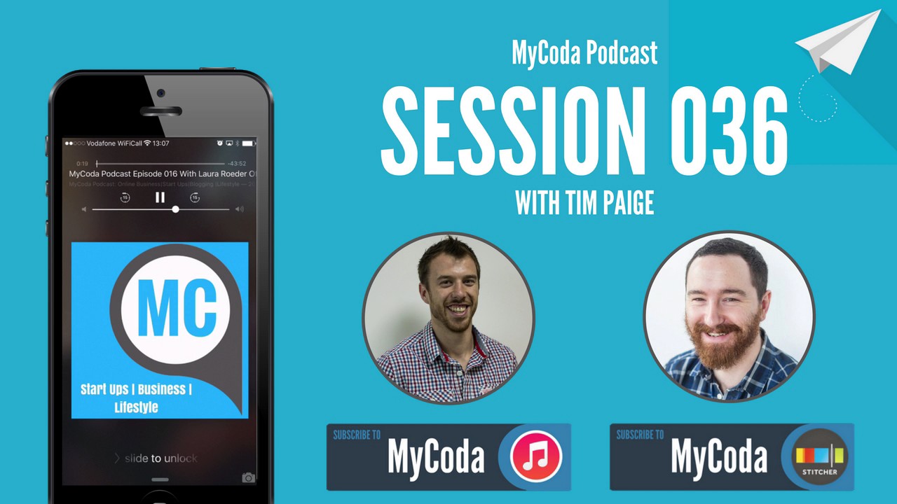 MyCoda Podcast Session 036 With Tim Paige