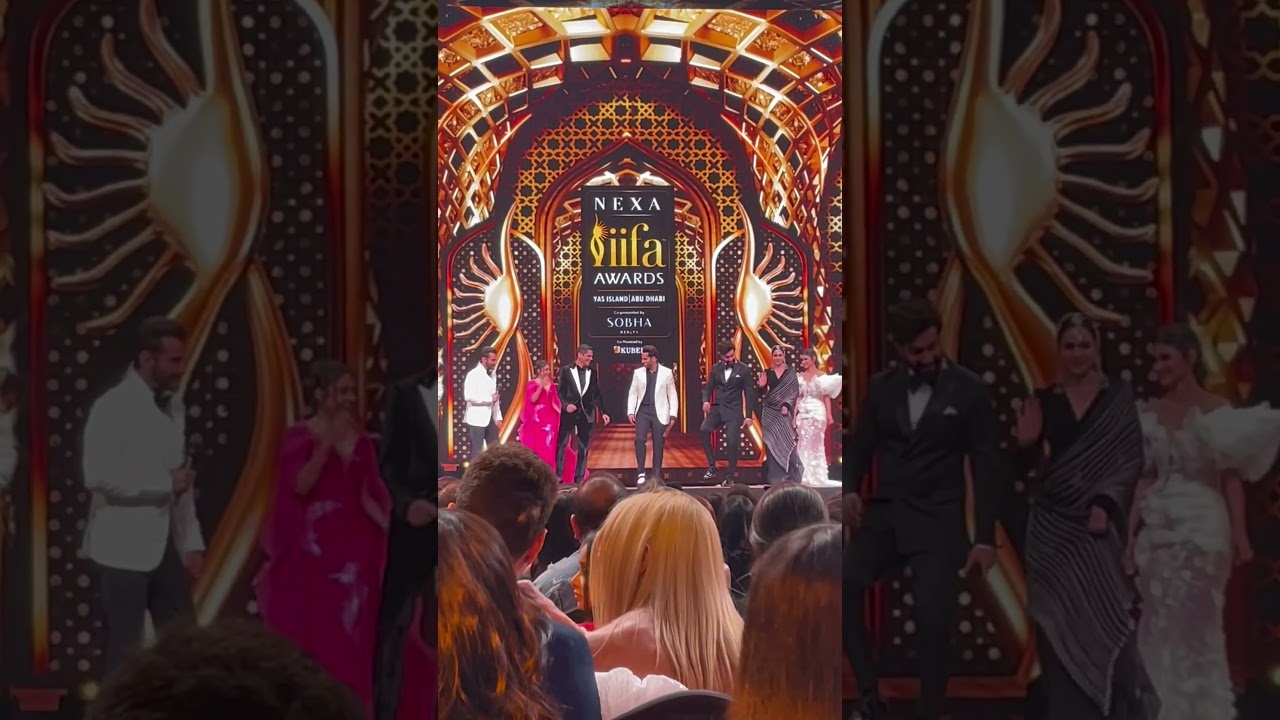 STARS PERFORMING ON JHOOME JO PATHAAN AT IIFA AWARDS 2023