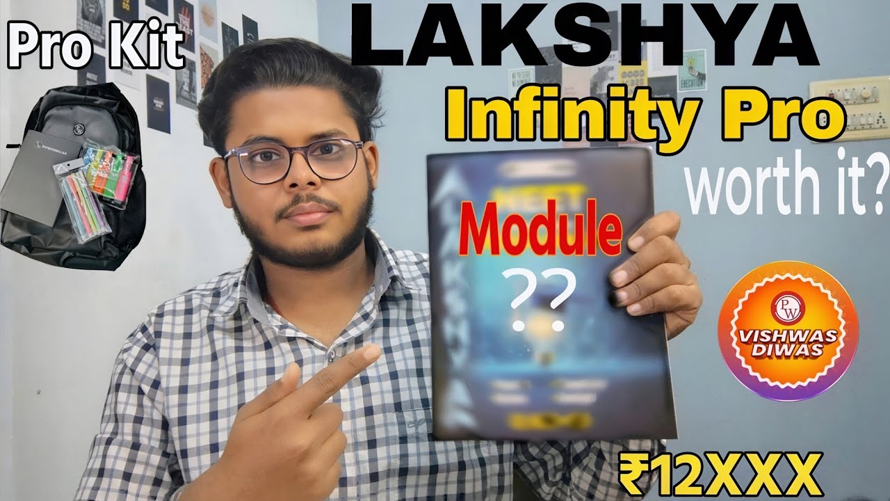 PW Lakshya Infinity Pro NEET Kit Review | ₹12,000 Worth It? 