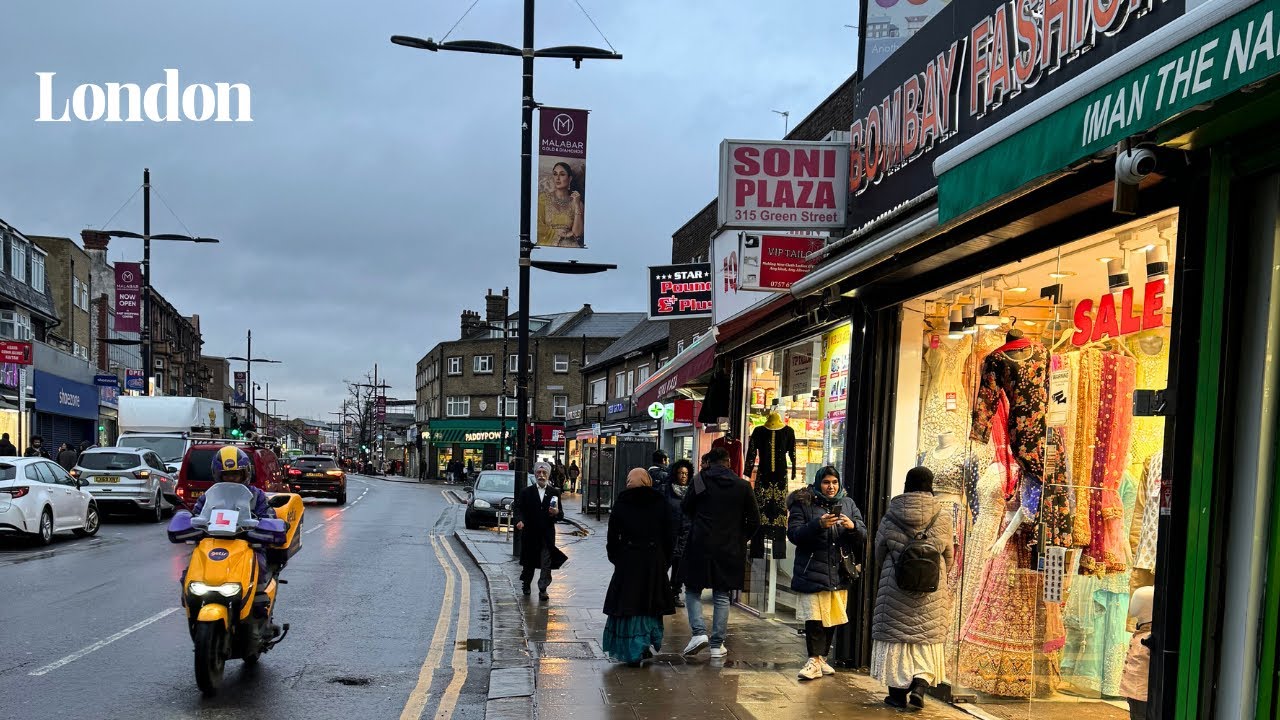 London Walking Tour:  Green Street East London