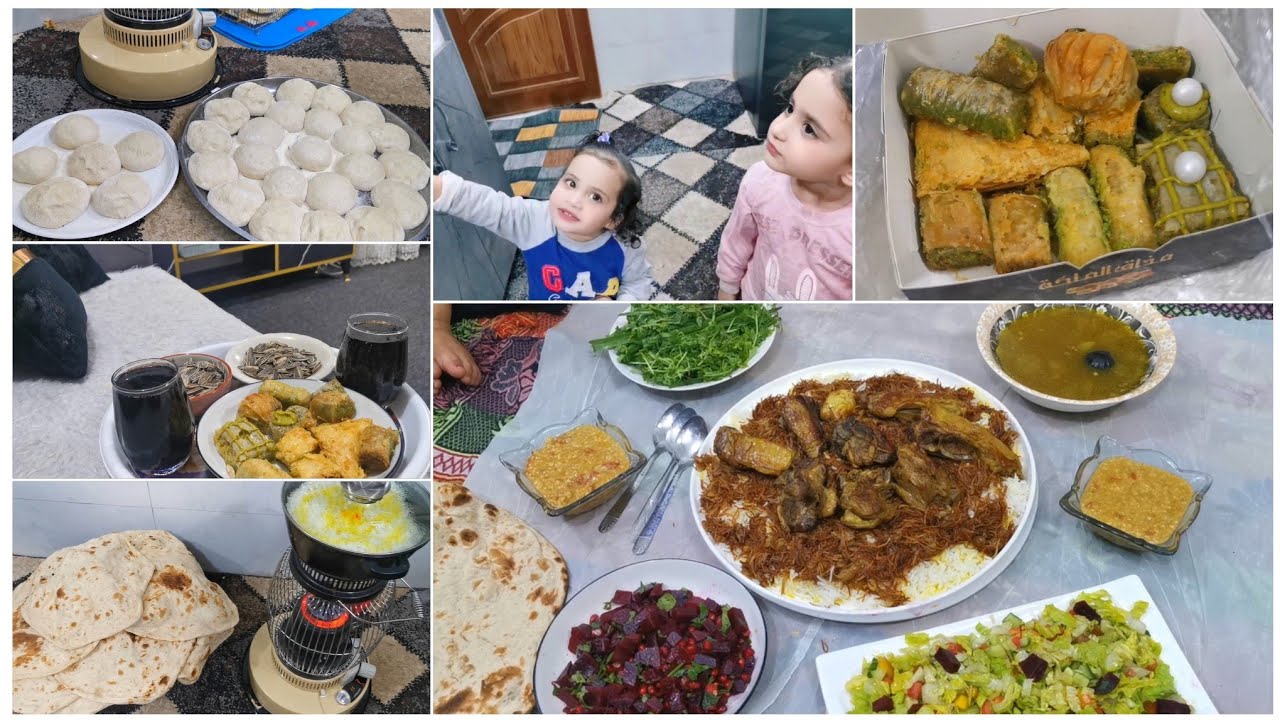 وفيت نذري صيام لوجه الله انقضت حاجتي الحمدلله🙏خبز حار وتشريب لحم للفطور🤩كشفت خيانه زوجي قرر يطلگني😔