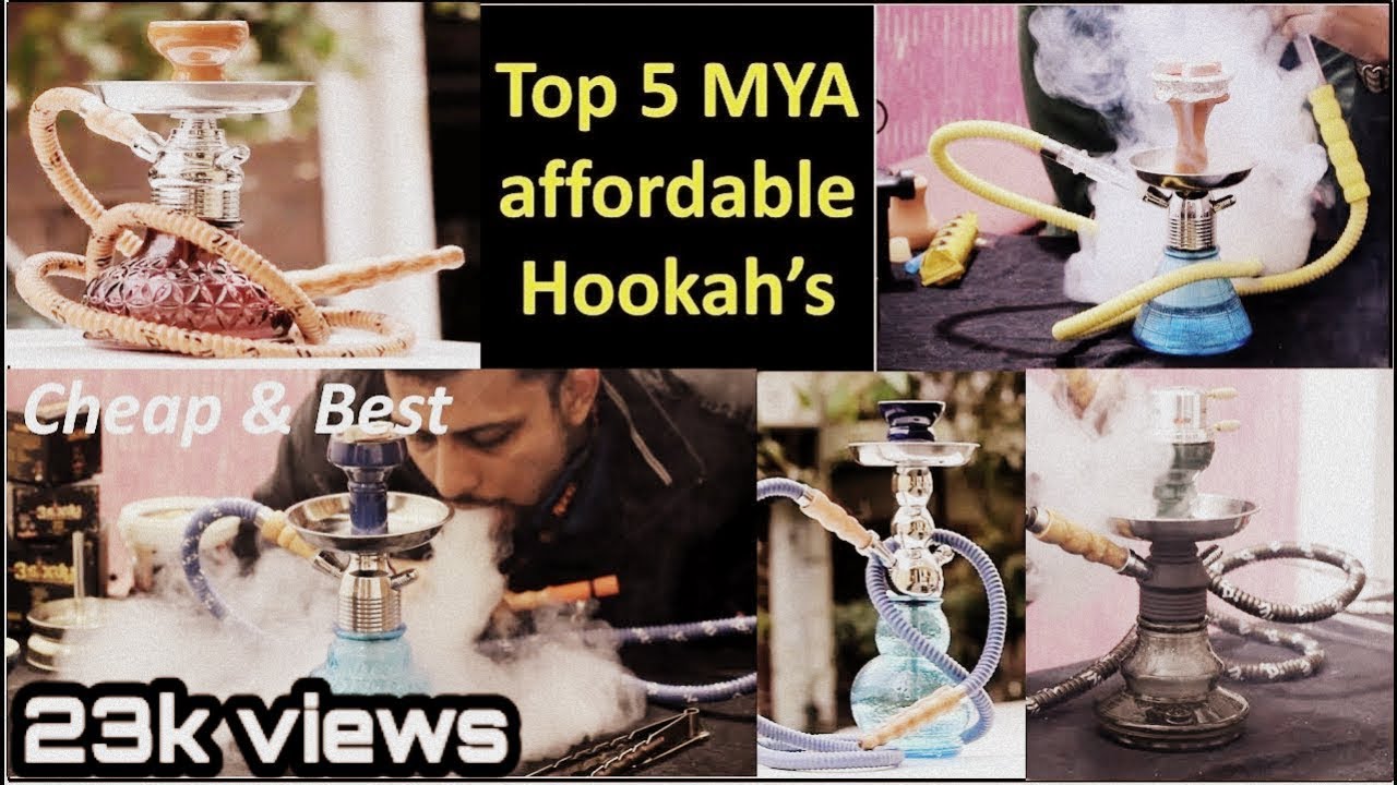 Top 5 MYA affordable Hookah&rsquo;s (Cheap & Best Shisha) | Reviews | Setup | Unboxing | Wholesale Hookah