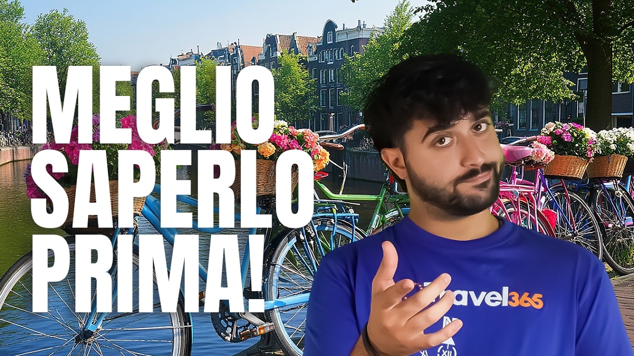 Guida DEFINITIVA di Amsterdam che rivela TUTTO!💣