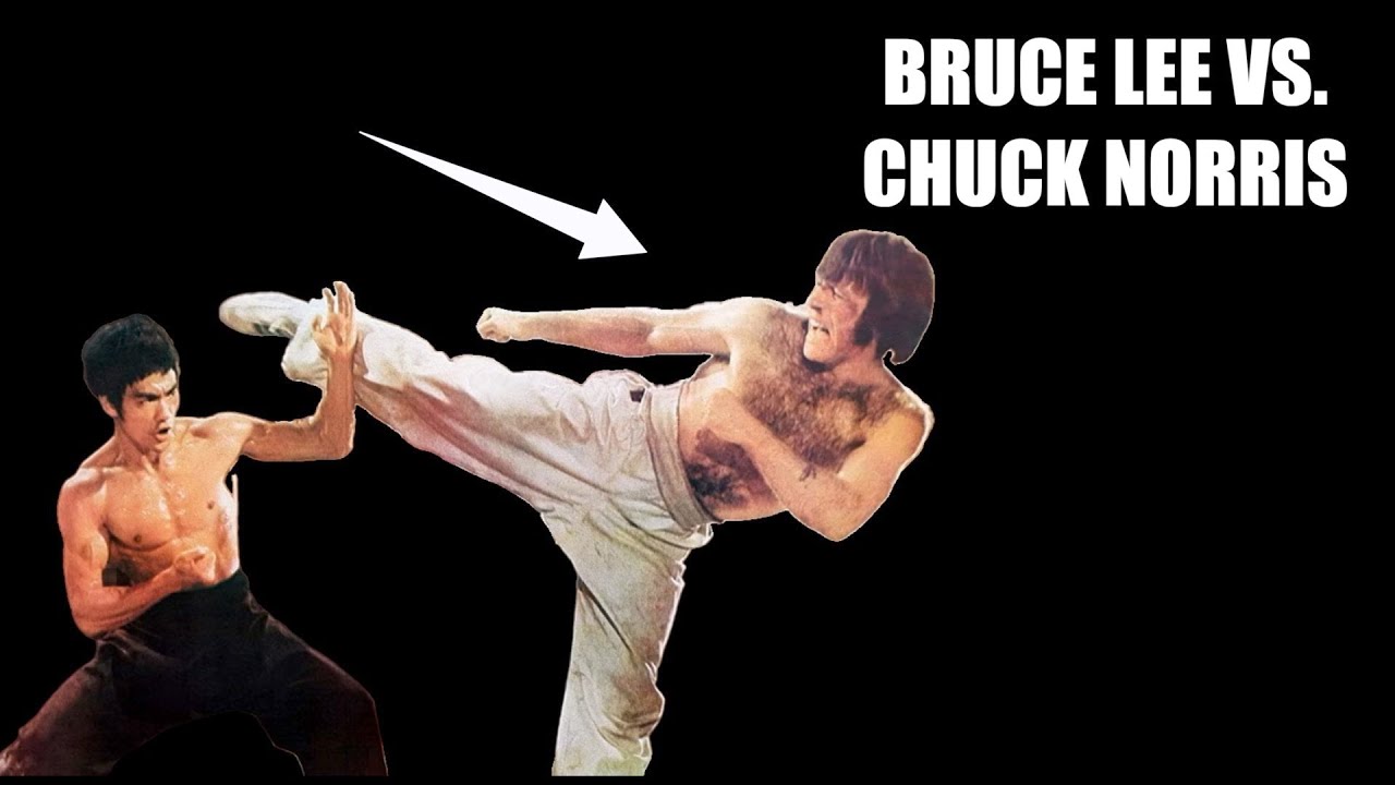BRUCE LEE VS CHUCK NORRIS: BREAKDOWN