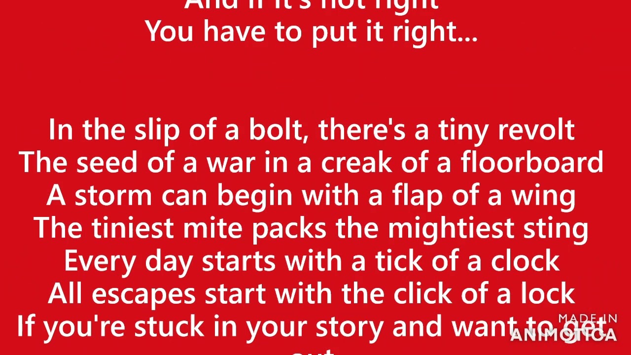Matilda the Musical - Naughty (Lyrics)