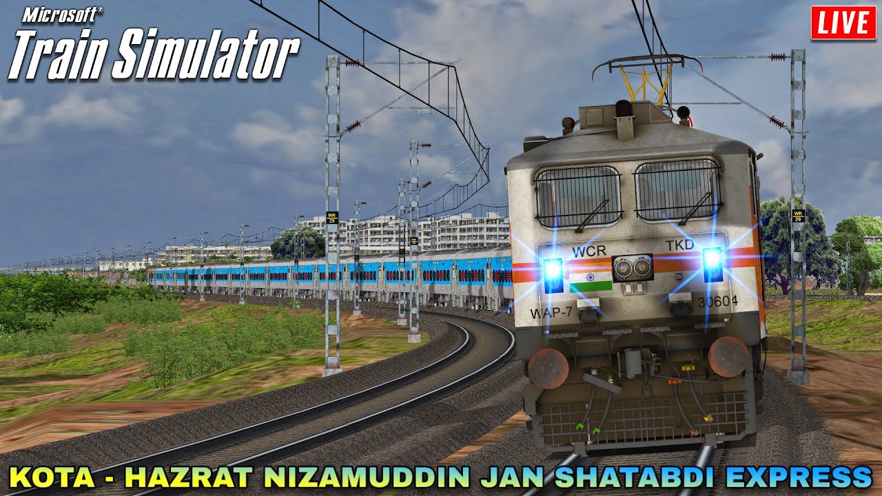 Journey in India's Fastest 12059 Kota - Hazrat Nizamuddin Jan Shatabdi Express | MSTS LIVE