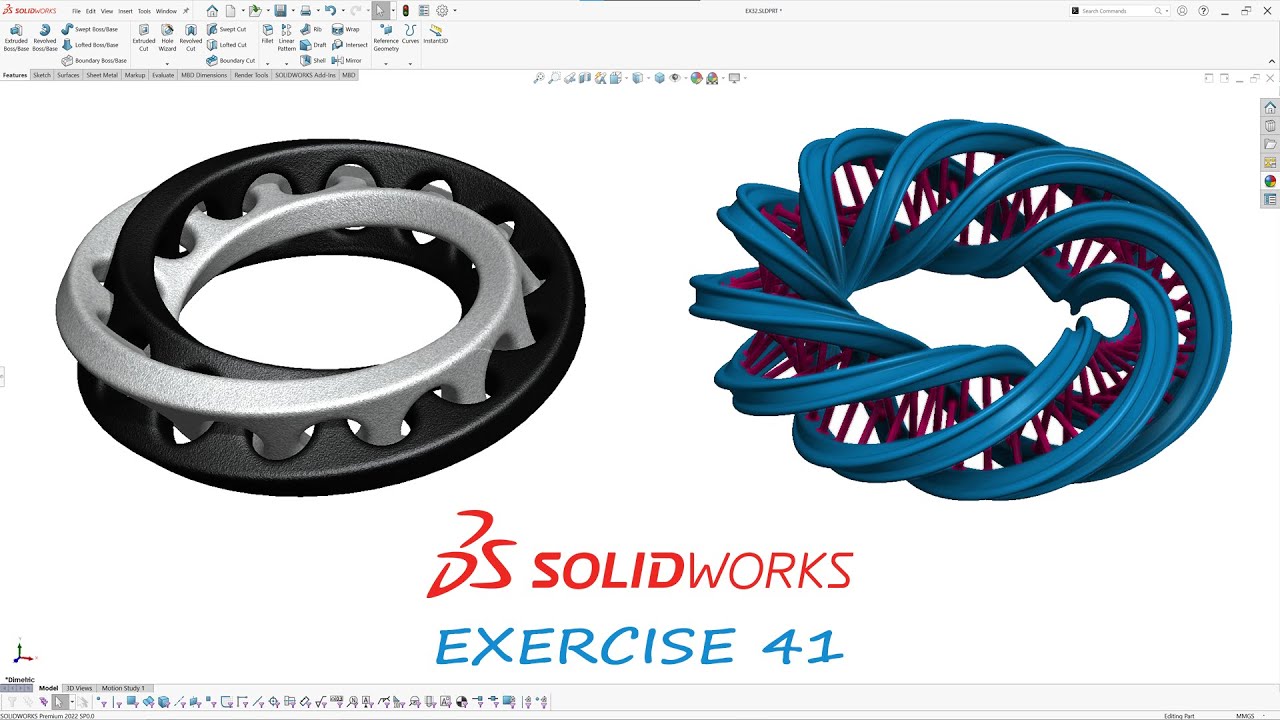 Dual Challenge for Advanced Designers in SolidWorks