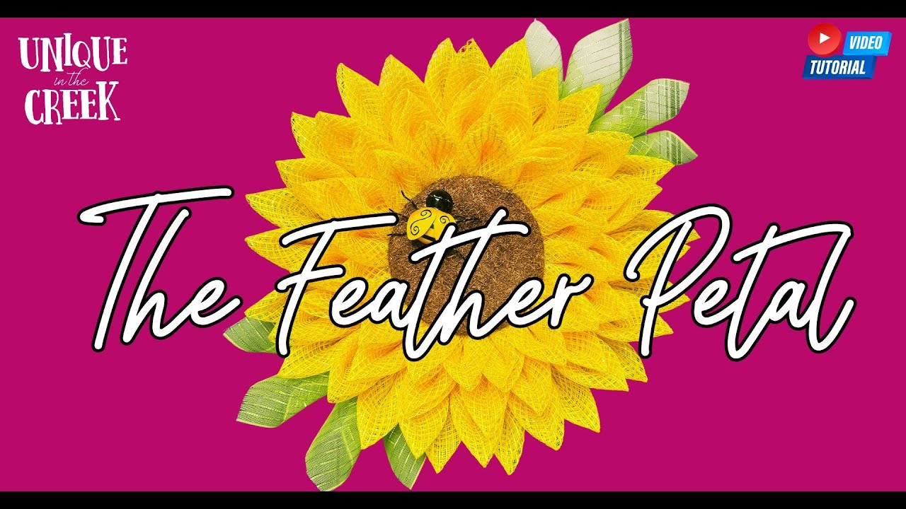Feather Petal for Flower Wreaths | DIY Tutorial | 2025