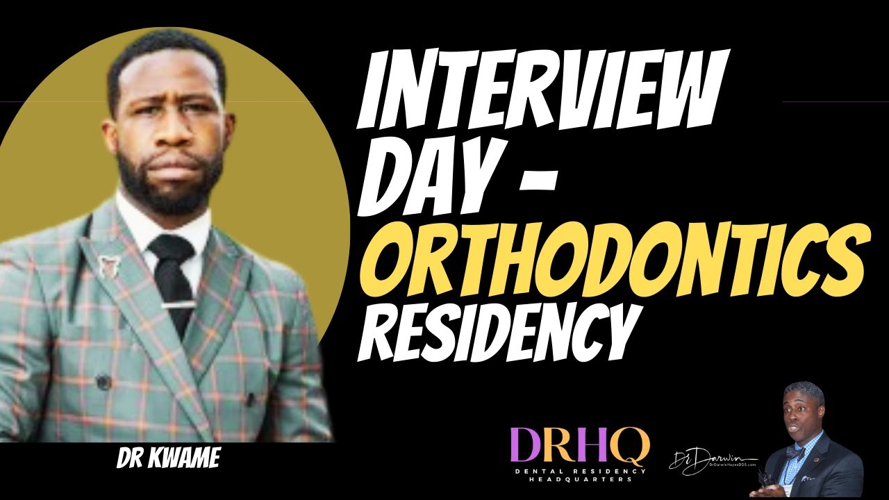 Inside Look: Orthodontic Residency Interview Day | DrDarwin™️ DRHQ™️