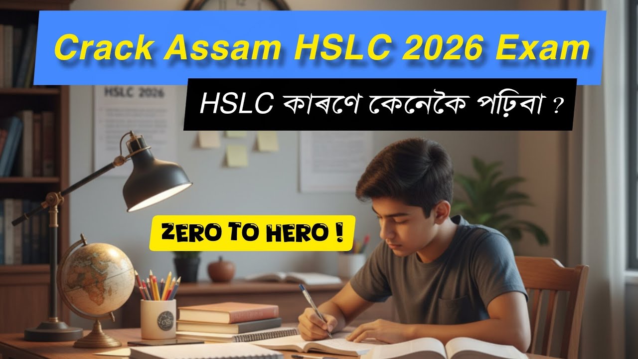Hslc 2026 প্ৰস্তুতি  | Hslc Exam 2026 | hslc strategy assam | hslc 2026
