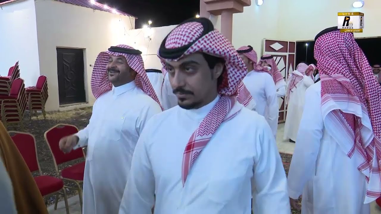 الاستقبال في زواج الشاب زياد سالم الشلاحي - الحمنة بادية الشلالحة
