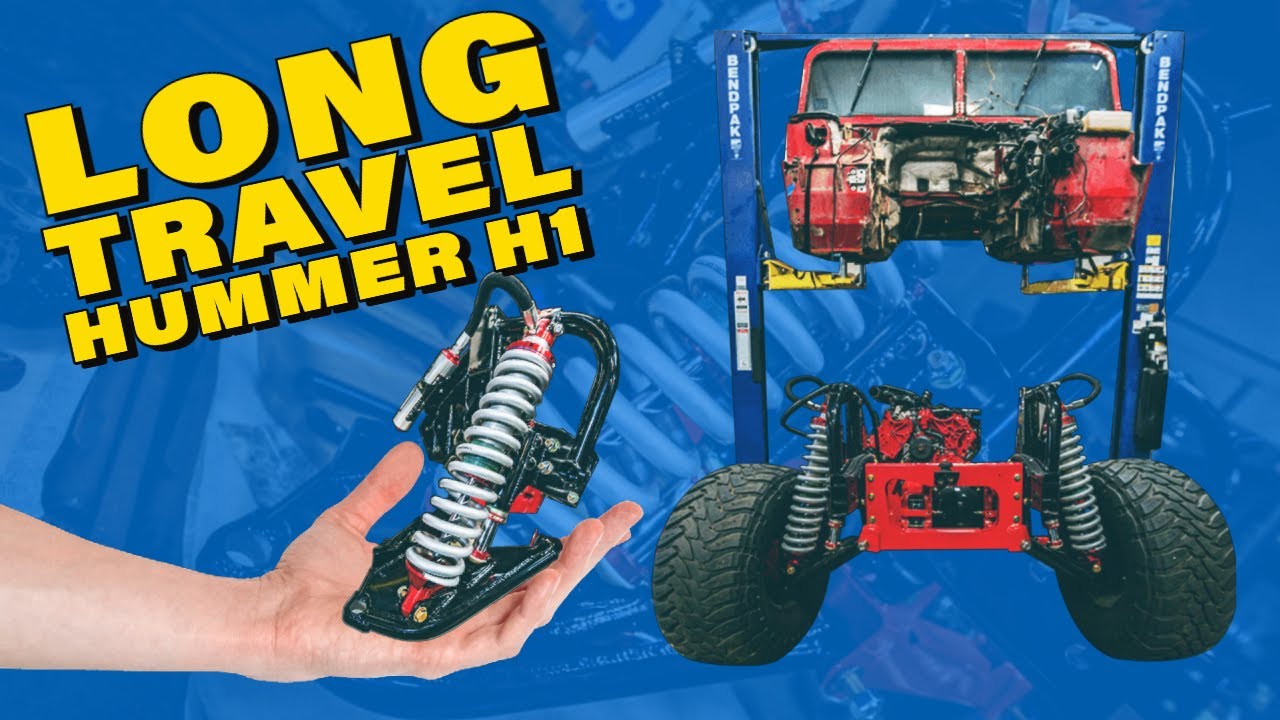 Turn your Hummer H1 or HMMWV into a Long Travel Monster