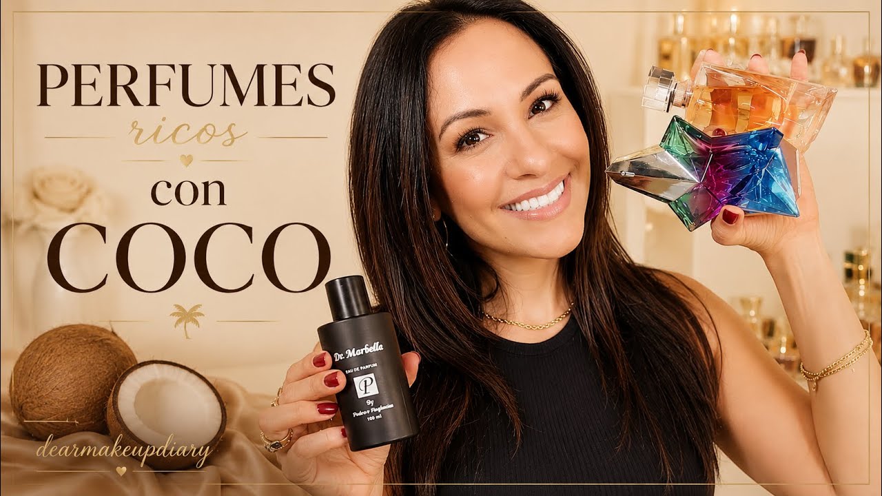 MIS PERFUMES CON COCO 🥥 🌴 TROPICALES, HECHIZANTES! FAVORITOS