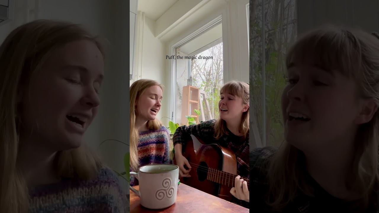 Puff, the Magic Dragon 🐉 by Peter, Paul and Mary #acousticcover #folk #harmonies