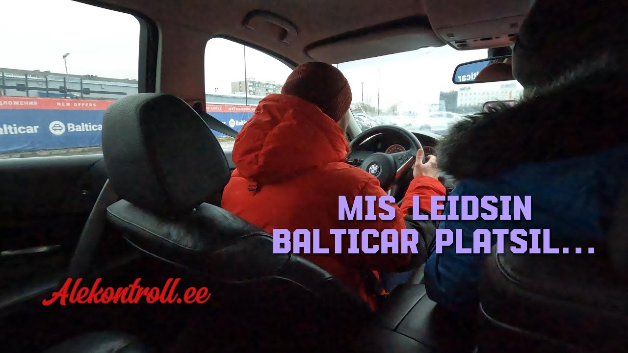 Mis ma leidsin balticar platsil?