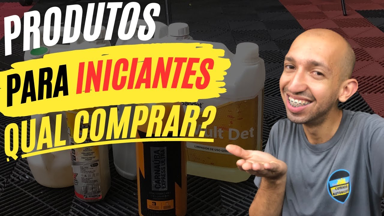 Qual produto comprar para iniciar uma estetica automotiva
