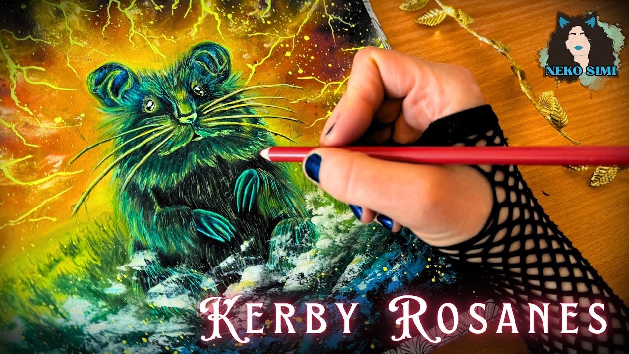 Stormborn in Fragile World by Kerby Rosanes | Mixed Media Adult Colouring