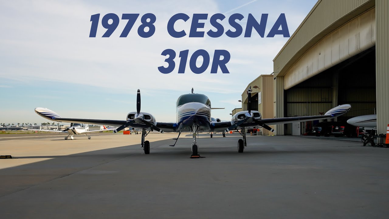 Cessna 310R 1978 года с существенно модернизированной авионикой