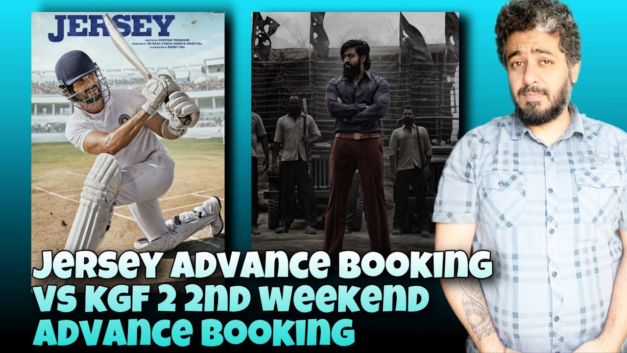 Jersey Advance Booking Will surprise you, Jersey Day 1 Box Office Collection & KGF 2 Advance booking