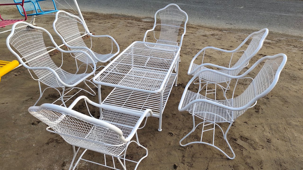 Garden out door iron chair for lawan