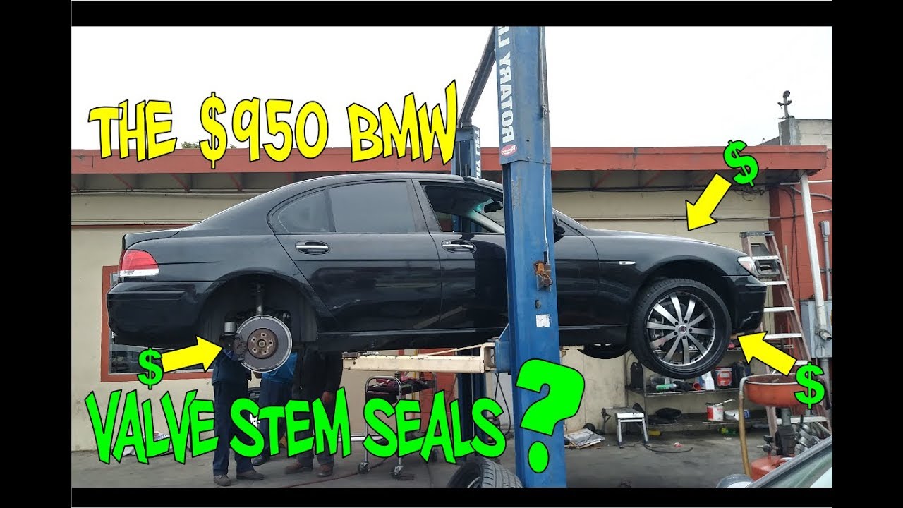 The $950 salvage copart rebuild bmw 750i has a serious mechanical problem.