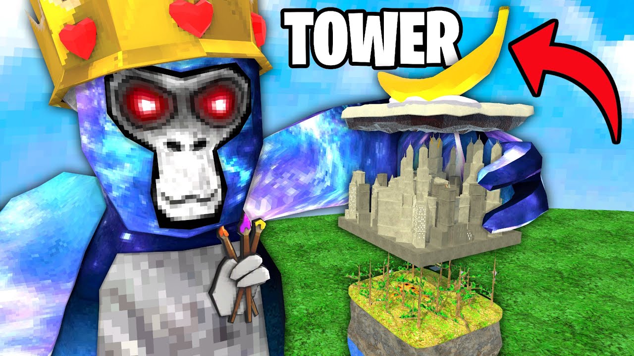 Can We COMPLETE the Gorilla Tag Tower Challenge?