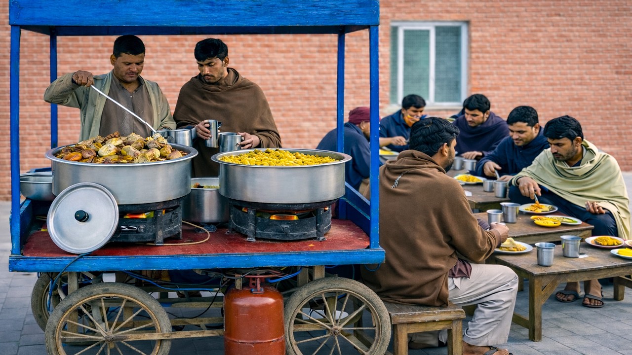 PAKISTAN’S GIANT ROADSIDE FOODS! 😍 MASSIVE STREET FOOD COMPILATION | PAKISTANI STREET FOOD BREAKFAST