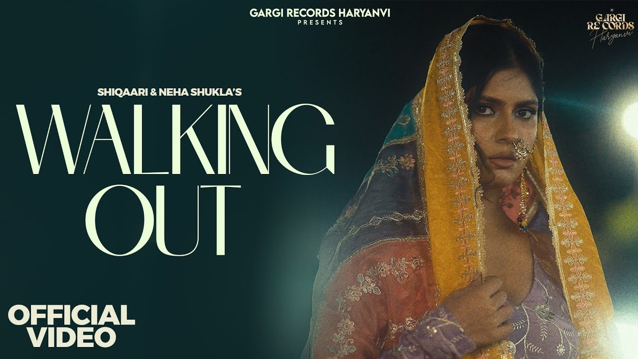 Walking Out -chalya m jb ghr te | Shiqaari | Neha Shukla | Sorav Tanwar| New Haryanvi Song 2025