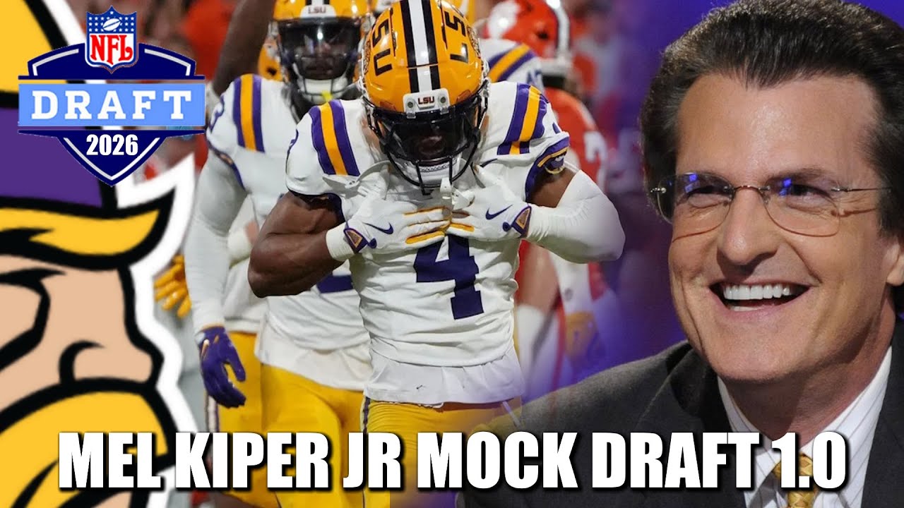 Mel Kiper Jr Mock Draft 1.0: Vikings Go Cornerback (Not Shocking)