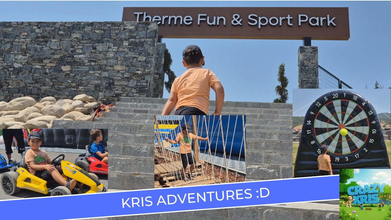 Kris goes WILD in Therme Fun & Sports Park