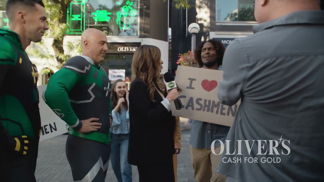 Oliver's Cash Men Commercial #2