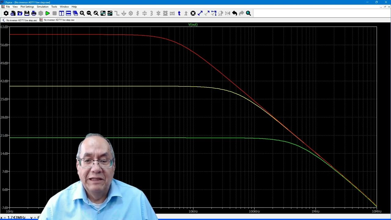 LTSpice. Simulación múltiple variando un parámetro