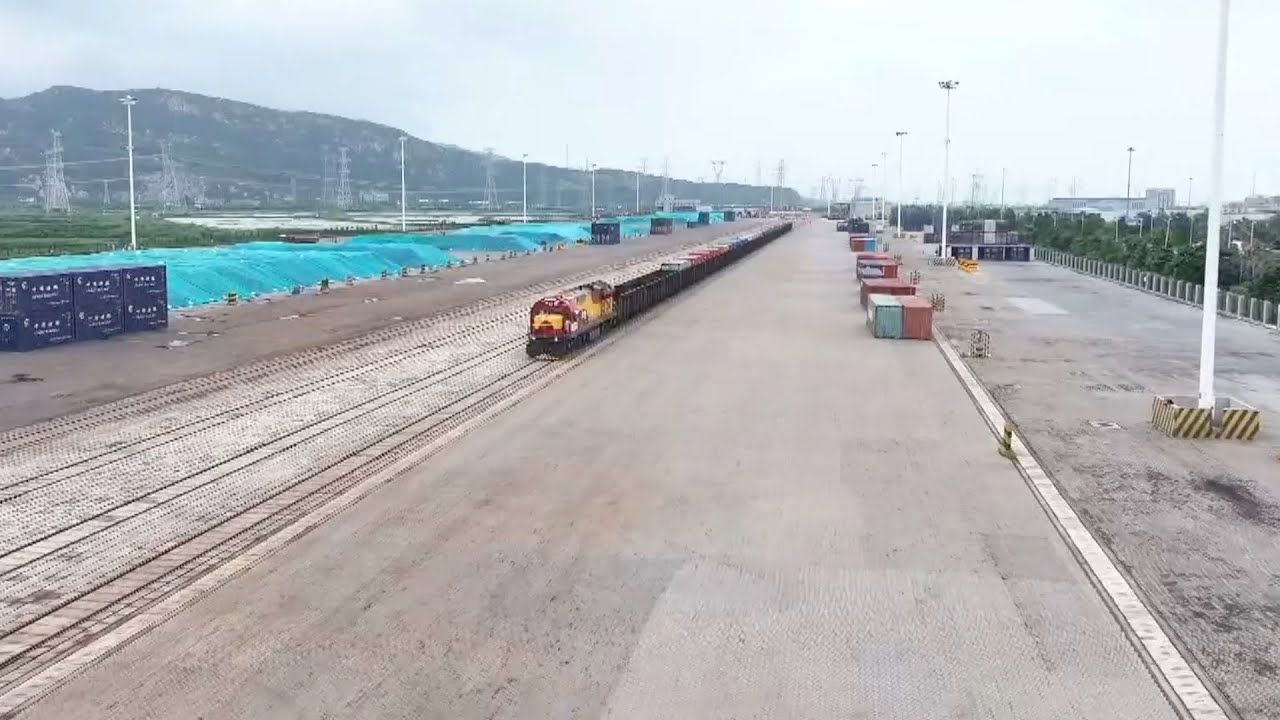Container traffic at SCO logistics park in China soars in 2024