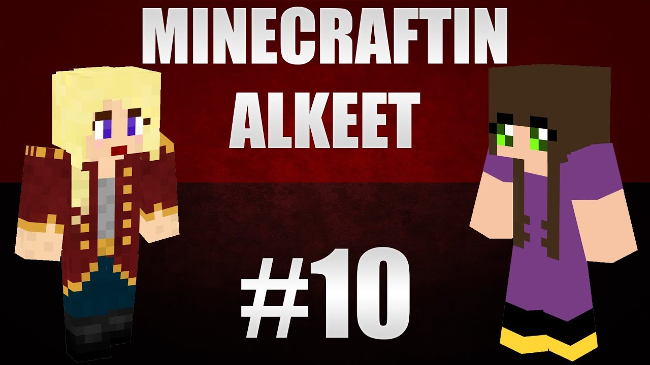 Minecraftin alkeet - Ep10 - wildeem & puuris