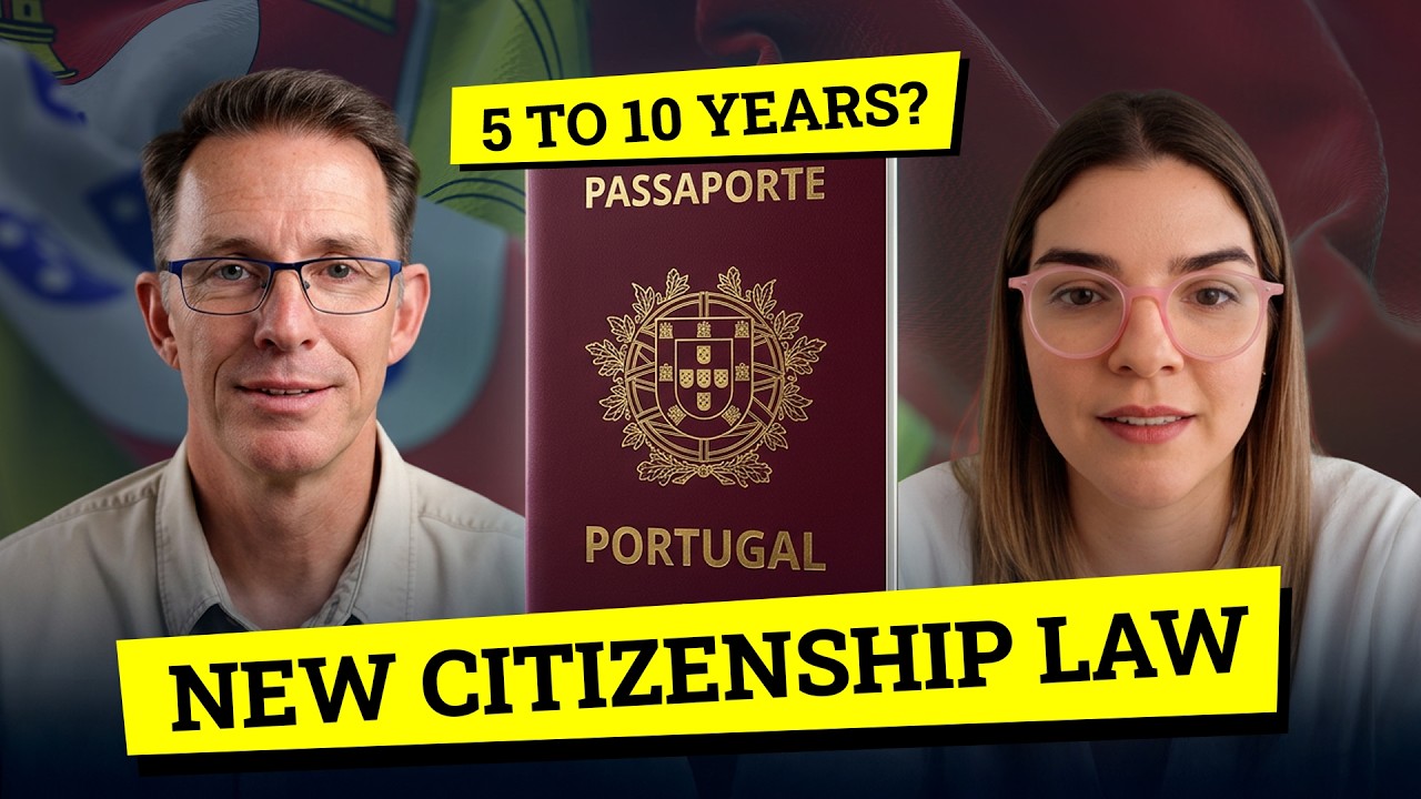 5 to 10 Years: Portugal Citizenship Law Explained ft. Ana | Algarve Addicts | S3 &bull; 19
