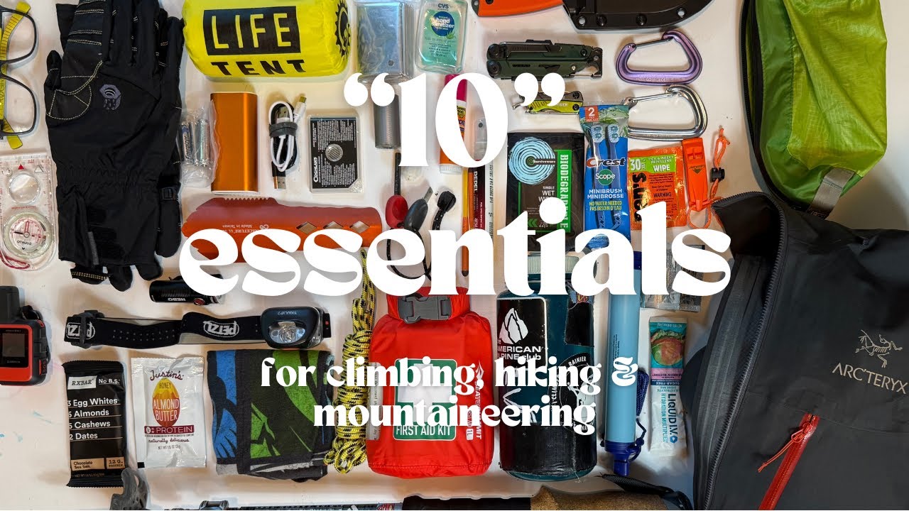 (the real) 10 Essentials for Hiking & Backpacking