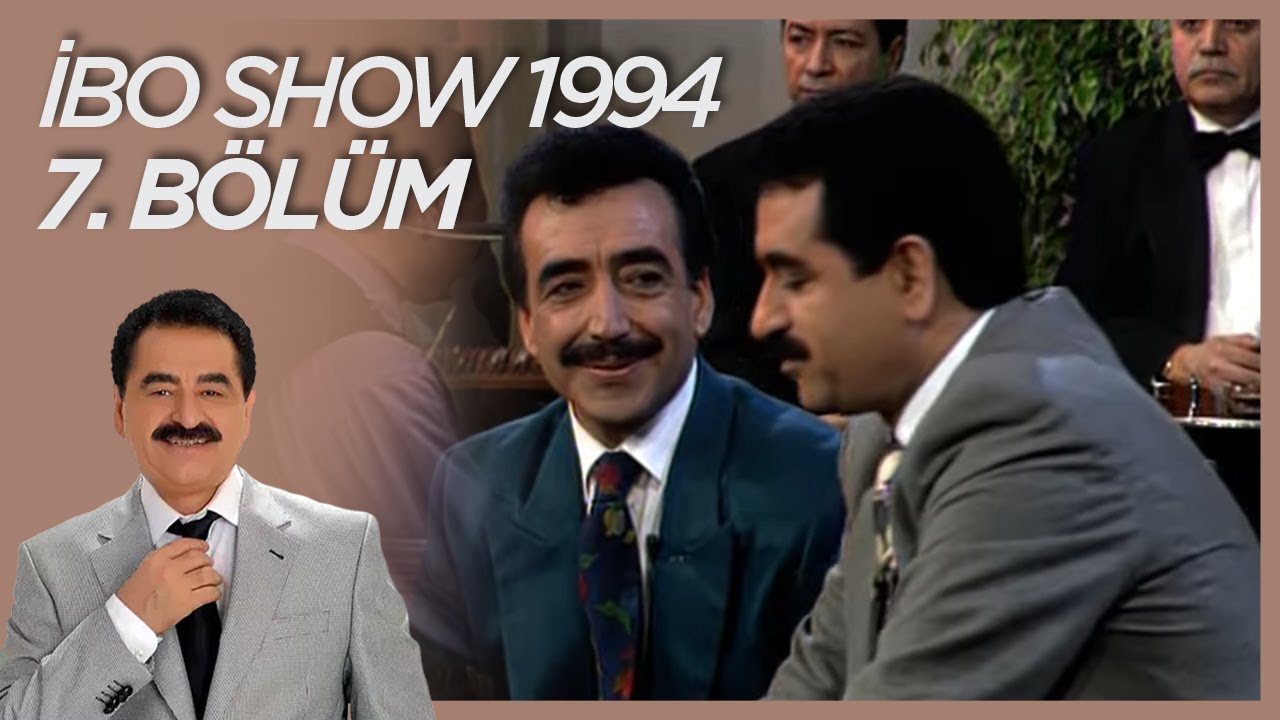 İbo Show 1995 7. Bölüm (Konuklar: Songül Karlı & Hakkı Bulut & Grup Vitamin) #İboShowNostalji