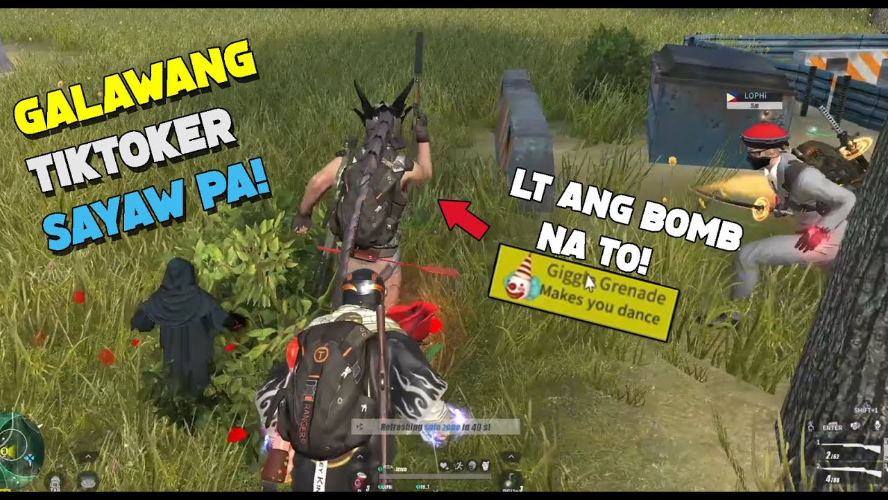 PANGTIKTOKER NA BOMBA SA ROS | GIGGLE GRENADE (ROS FUNNY MOMENTS)